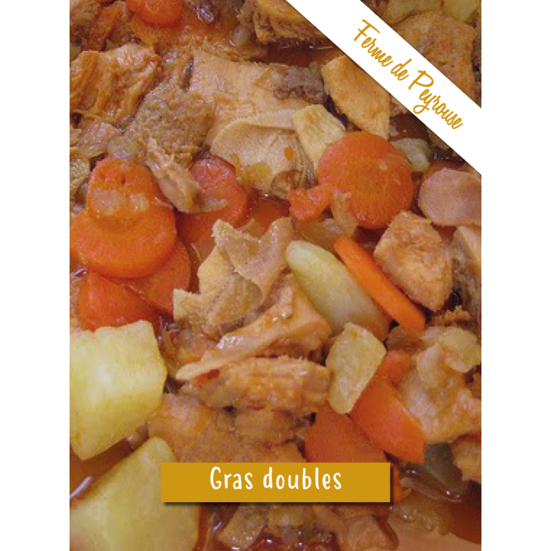 Gras doubles ** de Veau Cuisiné - 1 kg