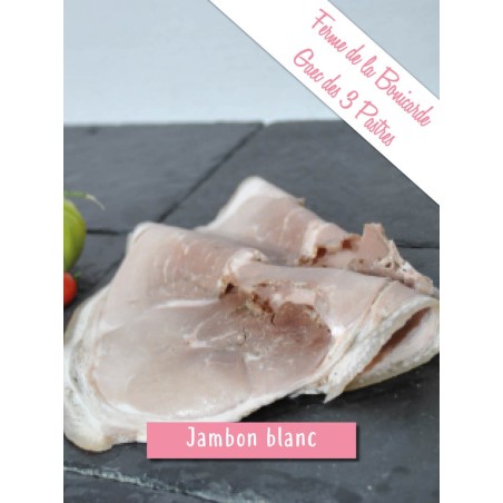 jambon blanc - sans nitrite ni gluten - boucherie manahan - bellac