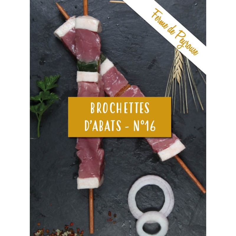 Colis Brochettes Abats - N16 Boeuf