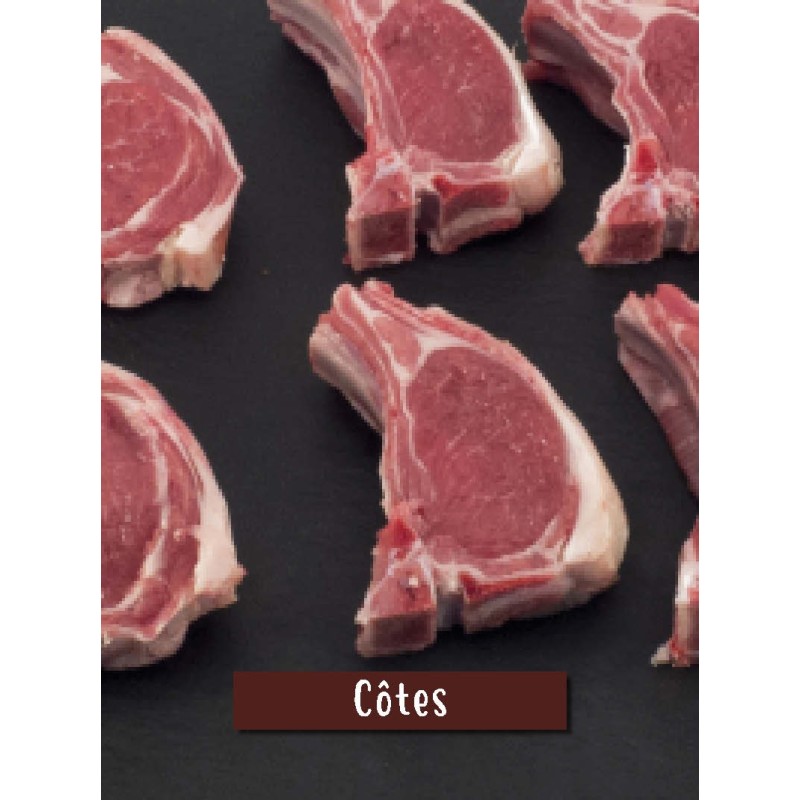 Colis Côtes d'Agneau - 3 Kg