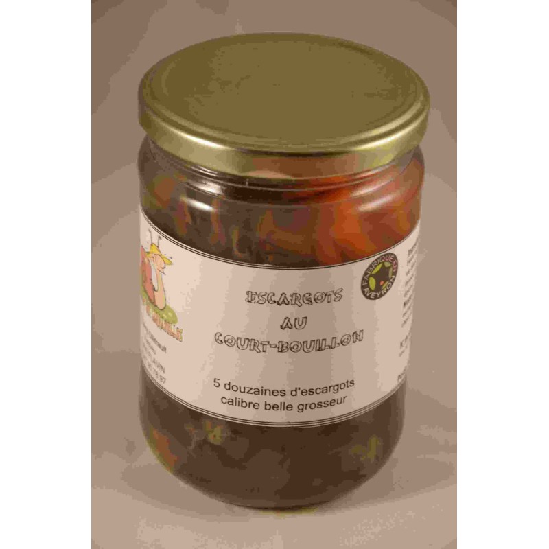 Escargots au court-bouillon (4 douzaines)