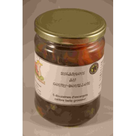 Escargots au court-bouillon (4 douzaines)