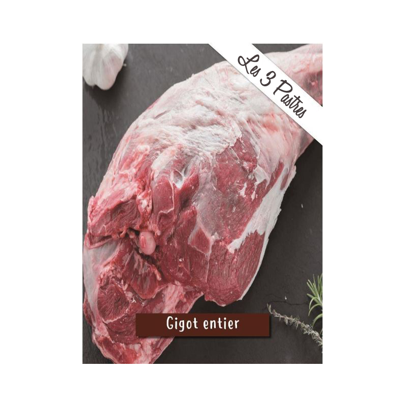 Gigot *** d'Agneau Entier - 2,7 kg