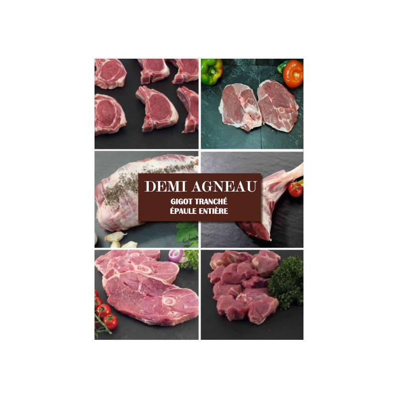 Colis Demi Agneau - GT-EE - N2 Agneau