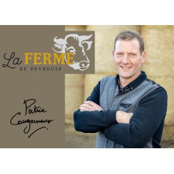 Carte postale dédicacée - Ferme de Peyrouse