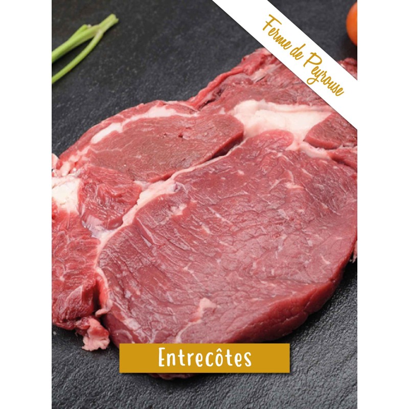 Entrecôte *** de Bœuf Galloway BIO - 620 gr