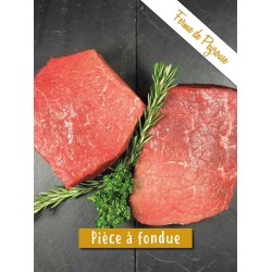 Pièce à fondue *** de Boeuf Galloway BIO - 1 kg