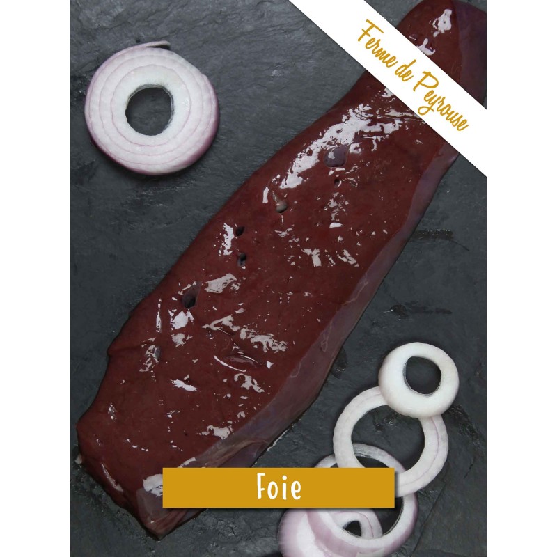 Foie * de Bœuf Galloway BIO - 350 gr