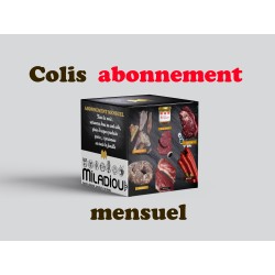 Colis "mensuel" trim. avec abo. 65  € x 3