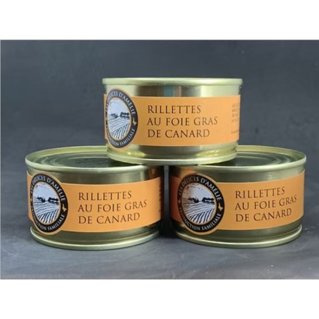 Rillettes de canard - Conserve 190 gr