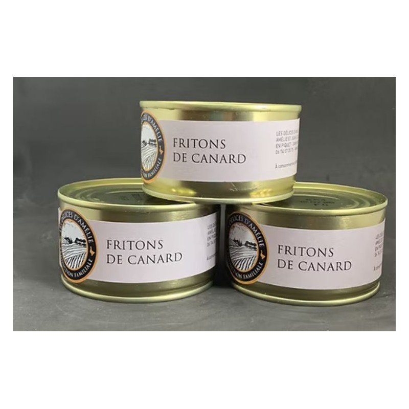 Fritons de canard - 190 grs