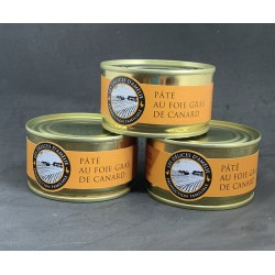 Paté au foie gras de canard- Conserve 130 gr