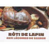 Roti de lapin aux Olives - 1 kg