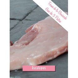 Escalopes de Porc - 3 Poches de 335 gr - 1 kg