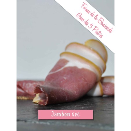 Jambon sec sans gluten
