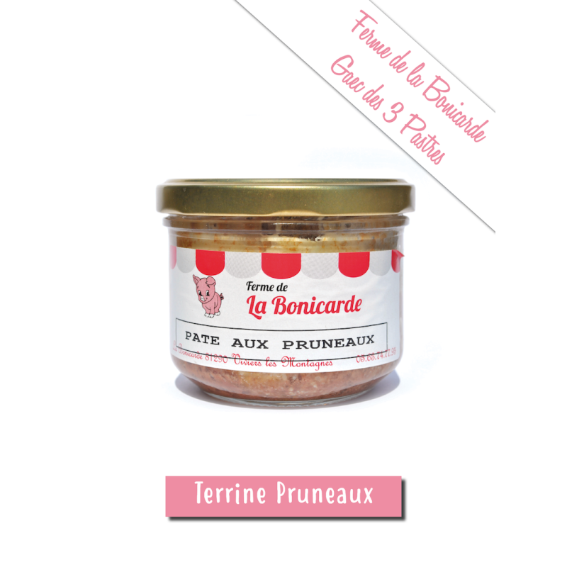 Terrine aux Pruneaux - 180 gr