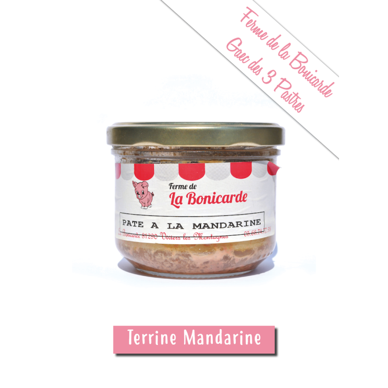 Terrine à la Mandarine - 180 gr