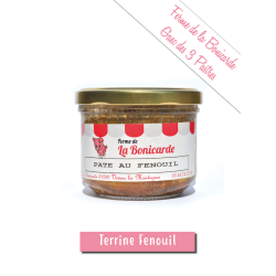 Terrine au Fenouil - 180 gr