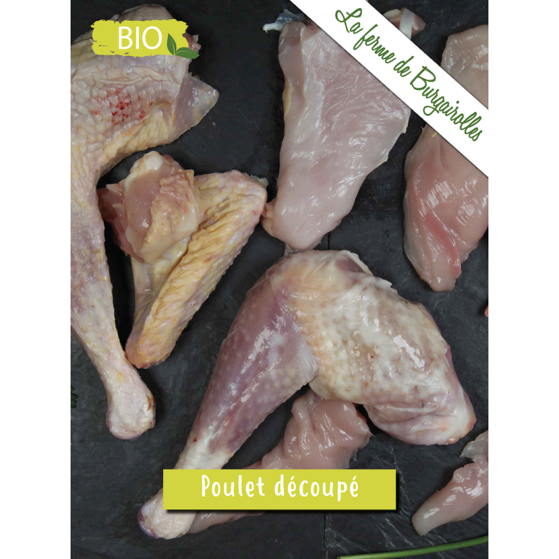 Poulet découpé BIO Poulet découpé BIO