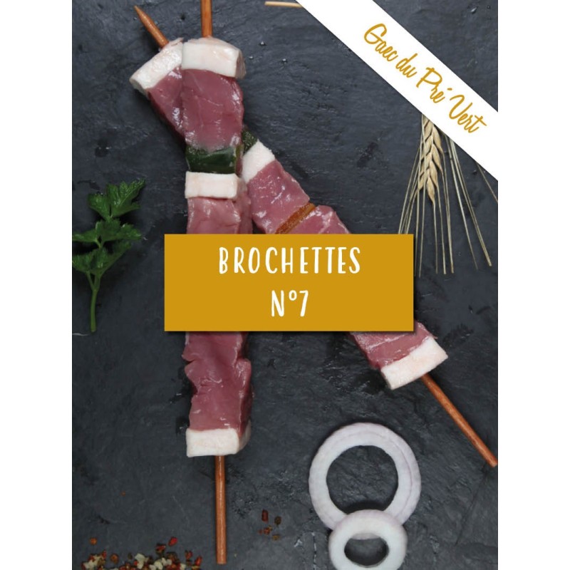 Colis Brochettes *** de Viande - N7 Bœuf