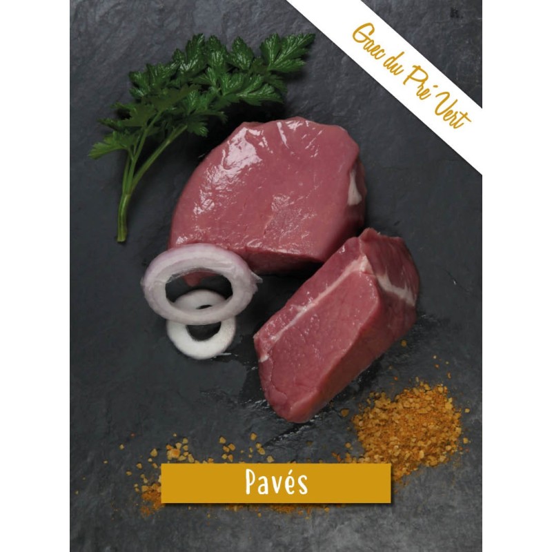 Pavés *** de Veau - Poche de 4 - 720 gr